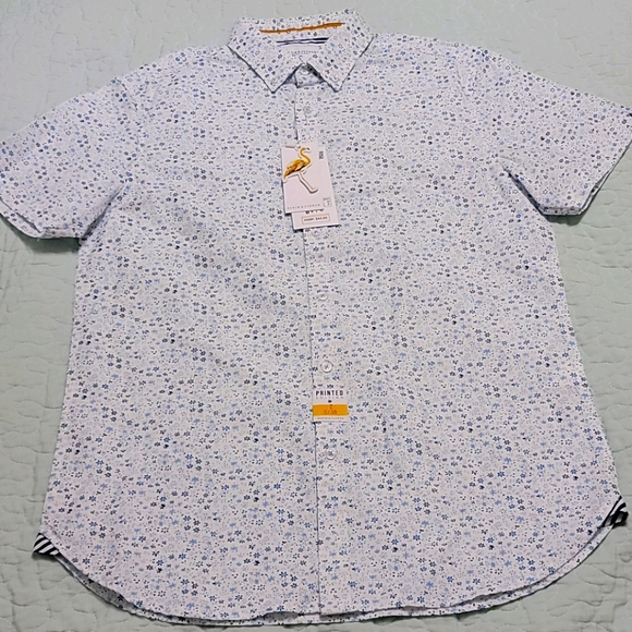 Denim & Flower Other - NWT Denim & Flower Poplin Button Down Sz S